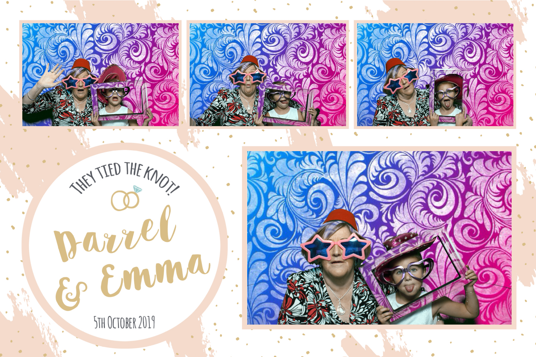 Darrel and Emma | View more photos from the event at gallery.blissbooth.co.uk/u/BlissBooth/Darrel-and-Emma